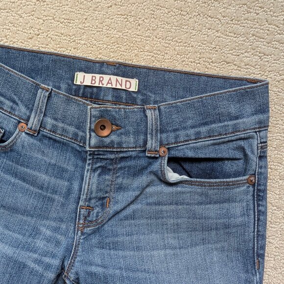 SOLD,NO Buy.J Brand Love Story Jeans 26 x 35 Flare Loveless Blue Long light wash - Picture 7 of 14